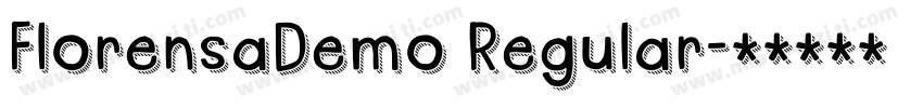 FlorensaDemo Regular字体转换